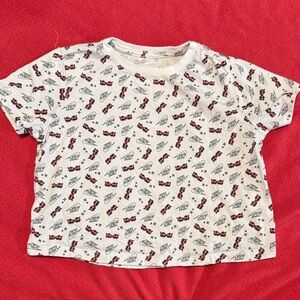 Nike Kids White Graphic Tee